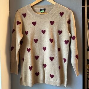 Small J. Crew Beige Cashmere Sweater